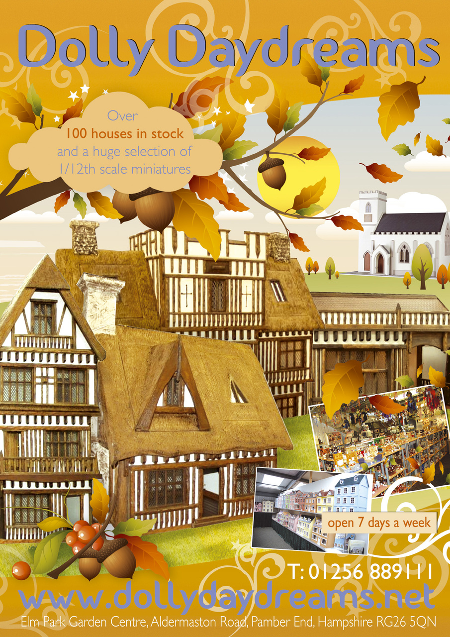 Dolls House and Miniature Scene Preview Pages