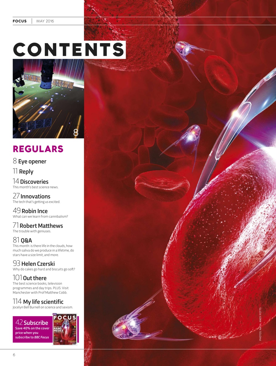 BBC Science Focus Magazine Preview Pages