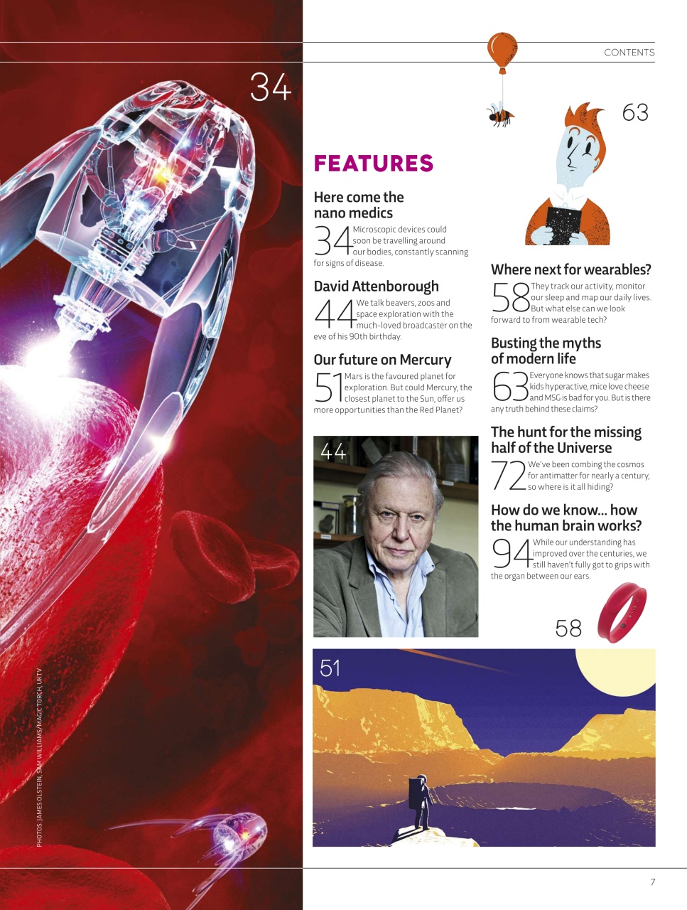 BBC Science Focus Magazine Preview Pages