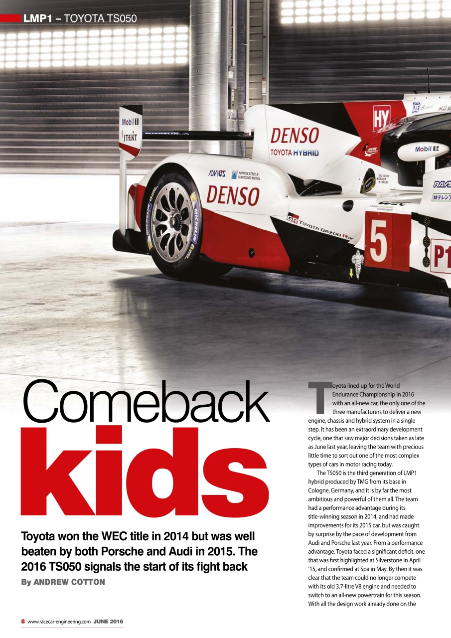 Racecar Engineering Preview Pages