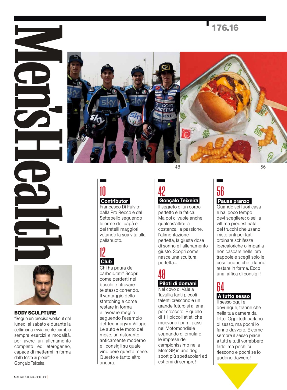 Men's Health Italia Preview Pages