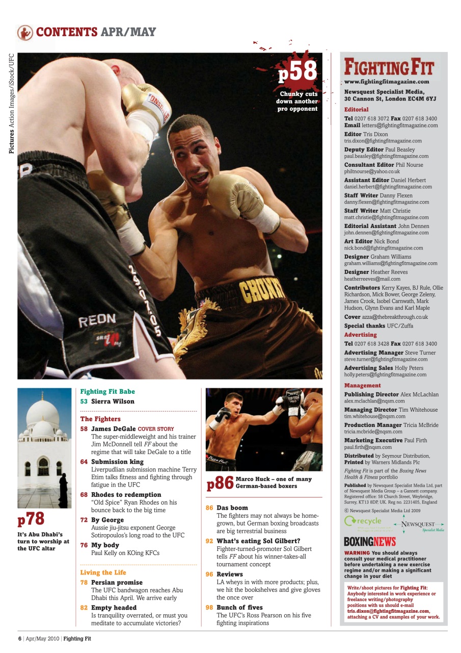 Boxing News Preview Pages