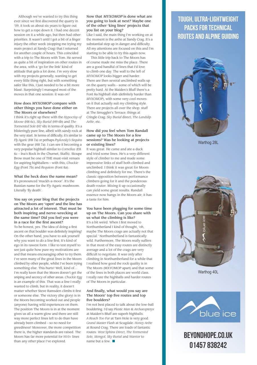 Climber Preview Pages