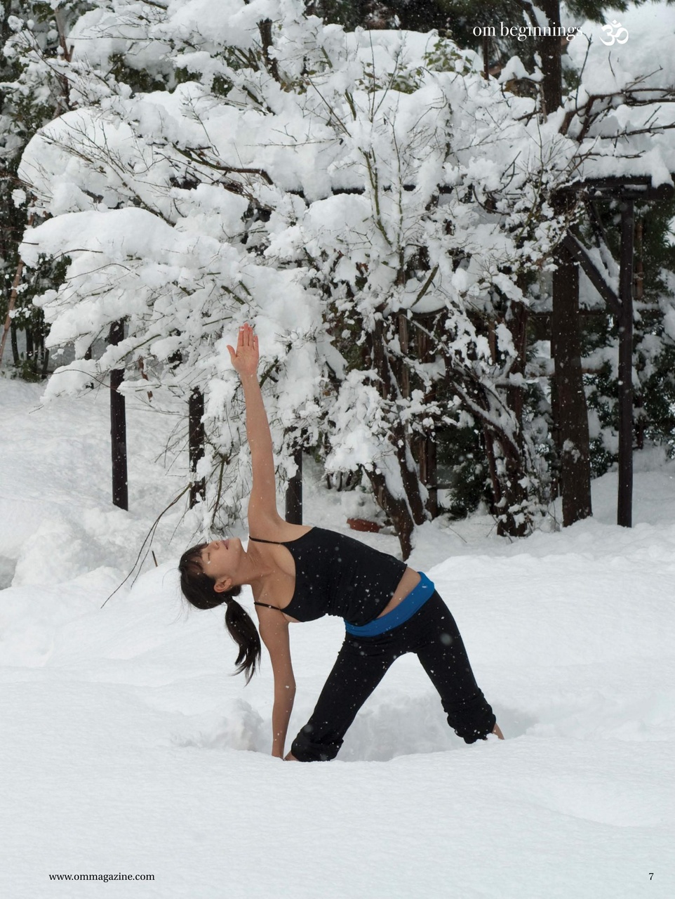 OM Yoga Magazine Preview Pages