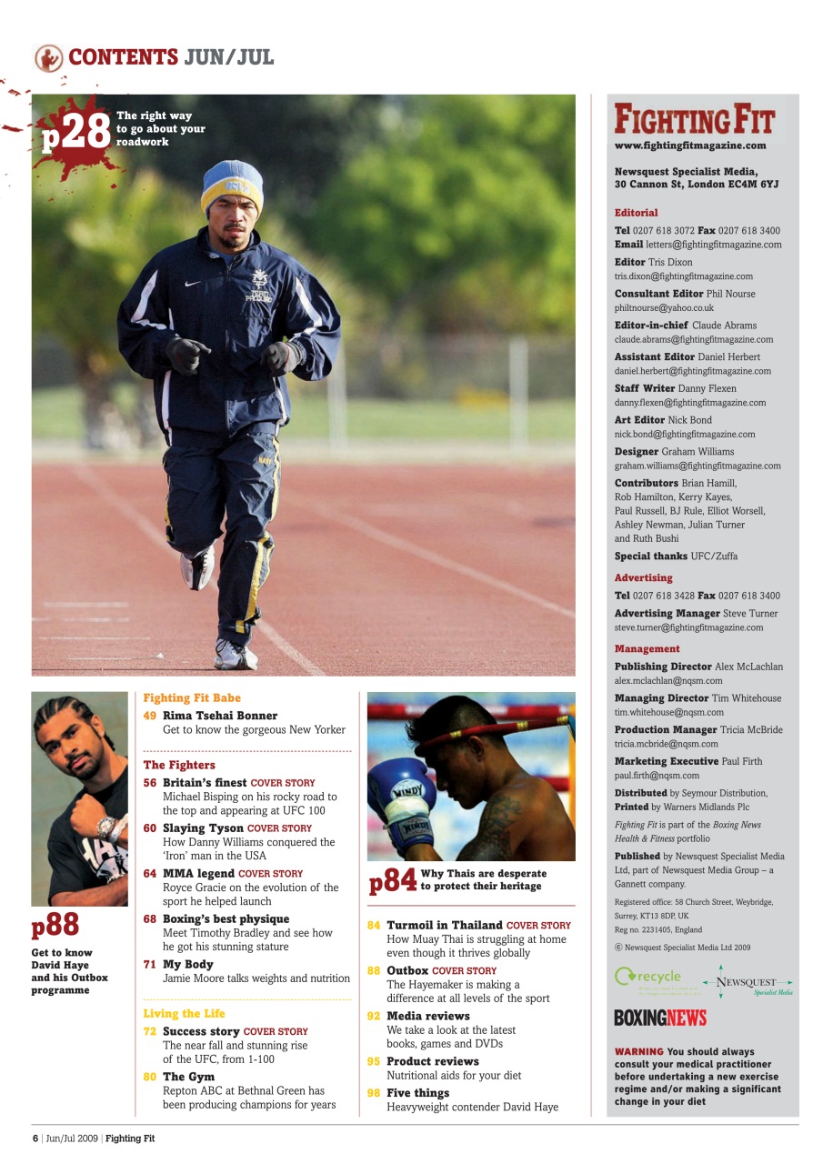 Boxing News Preview Pages