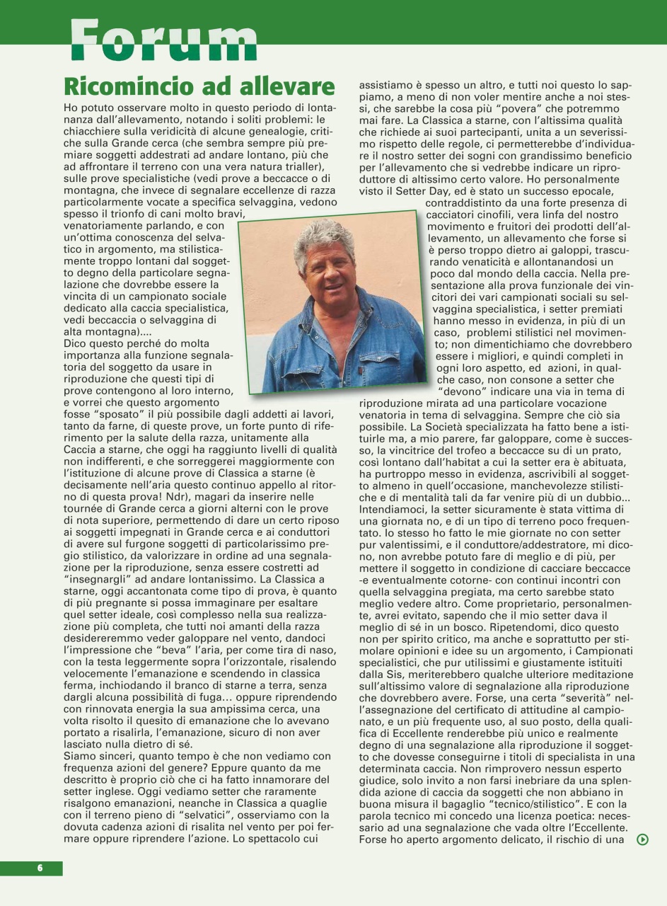 La Gazzetta Della Cinofilia Venatoria Preview Pages