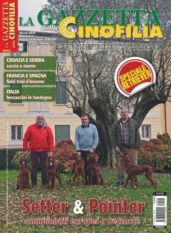 La Gazzetta Della Cinofilia Venatoria issue 3-2015 MARZO