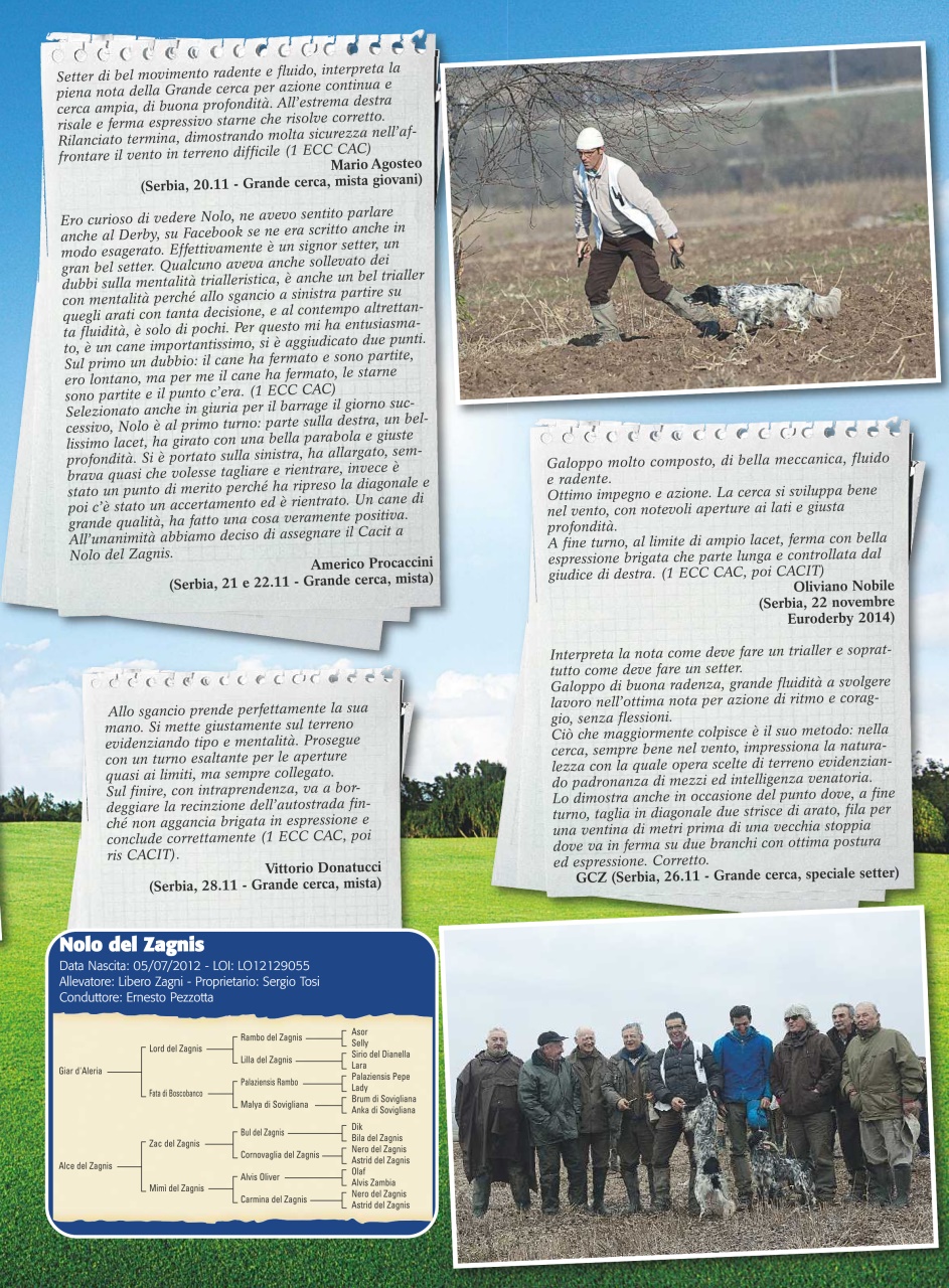 La Gazzetta Della Cinofilia Venatoria Preview Pages