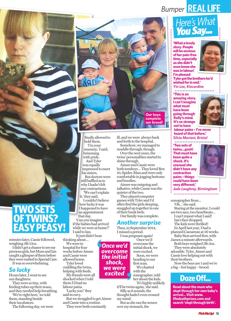 Pick Me Up Preview Pages