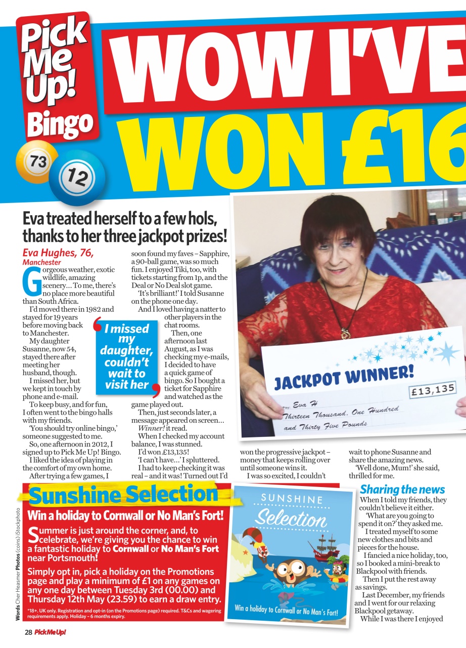 Pick Me Up Preview Pages