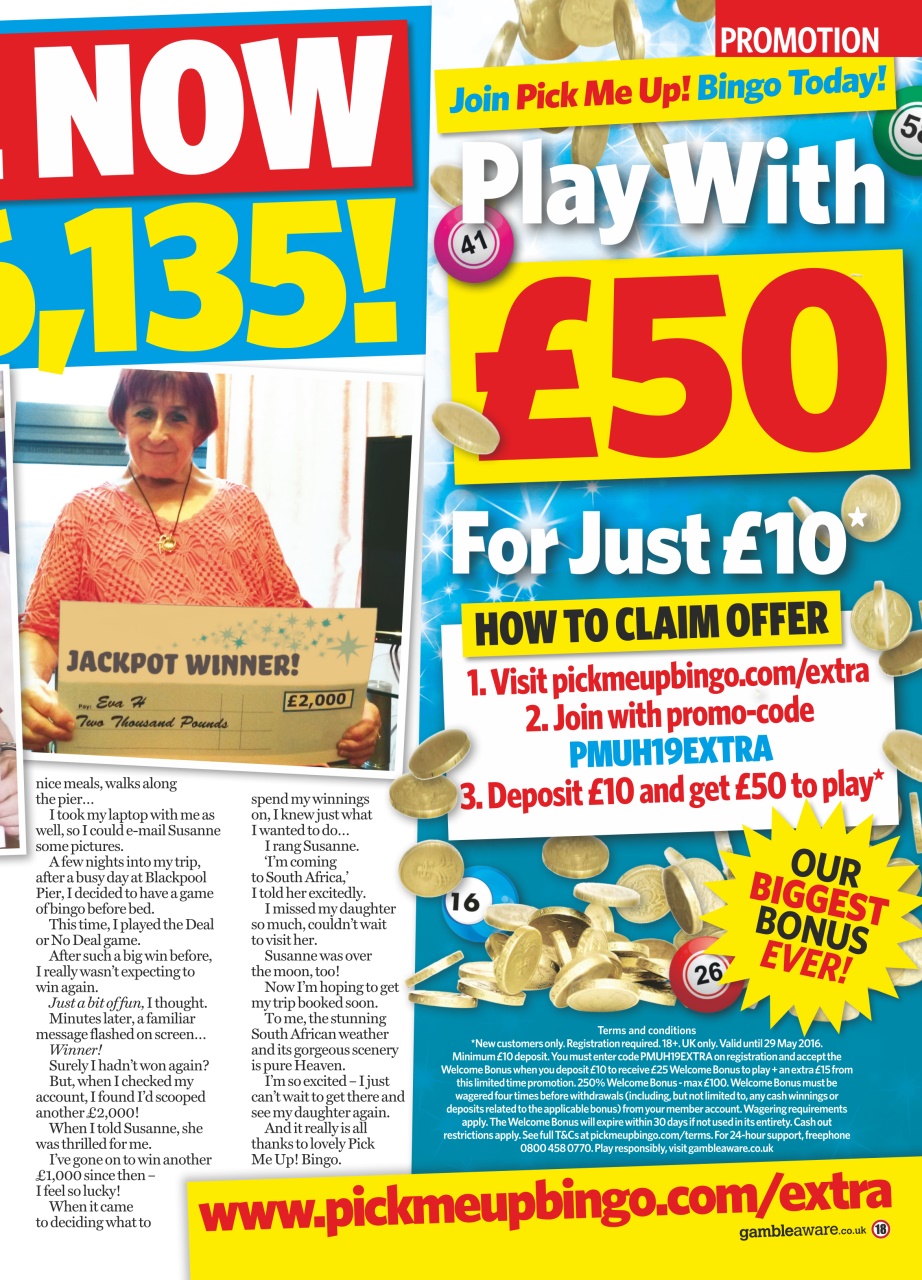 Pick Me Up Preview Pages