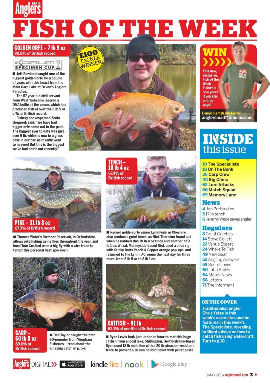 Anglers Mail Preview Pages