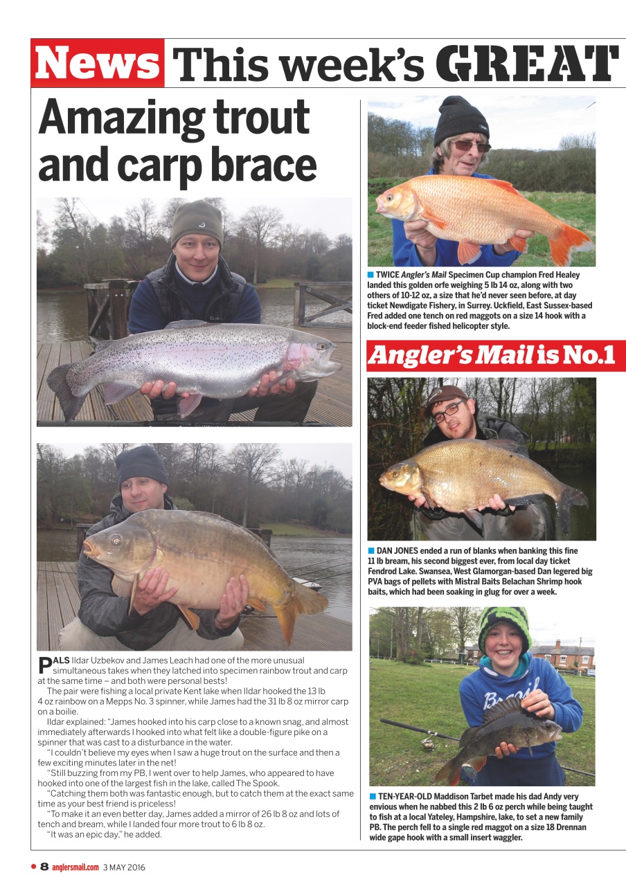 Anglers Mail Preview Pages