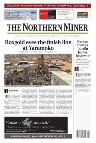 The Northern Miner issue Vol. 102 No. 12