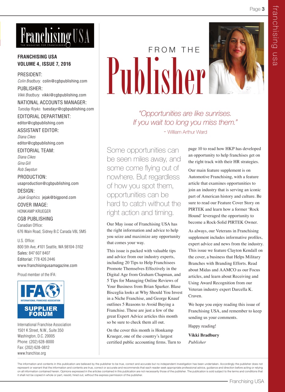 Franchising USA Preview Pages