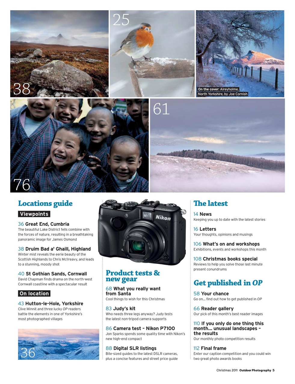 Outdoor Photography Preview Pages