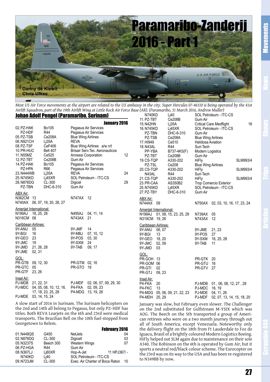 Scramble Magazine Preview Pages