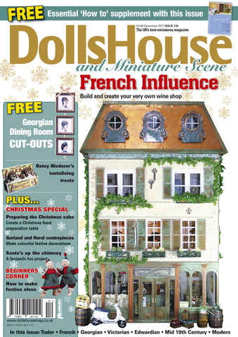 Dolls House and Miniature Scene issue DHMS December 11 (Iss 210)