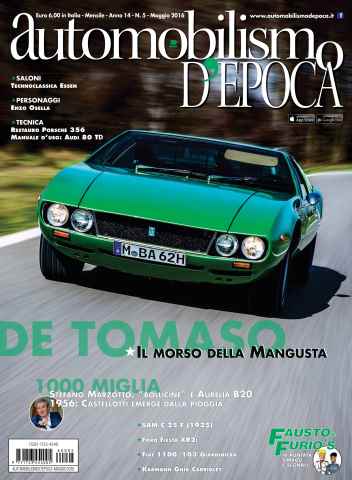 Automobilismo d'Epoca 5 2016 issue Automobilismo d'Epoca 5 2016