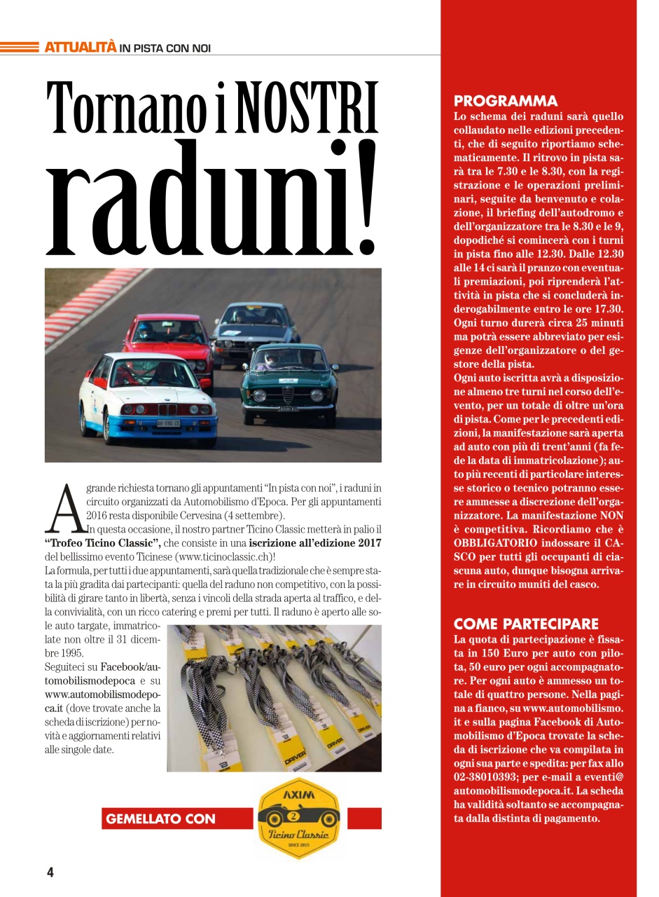 Automobilismo d'Epoca Preview Pages