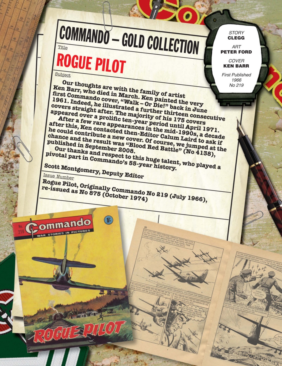 Commando Preview Pages