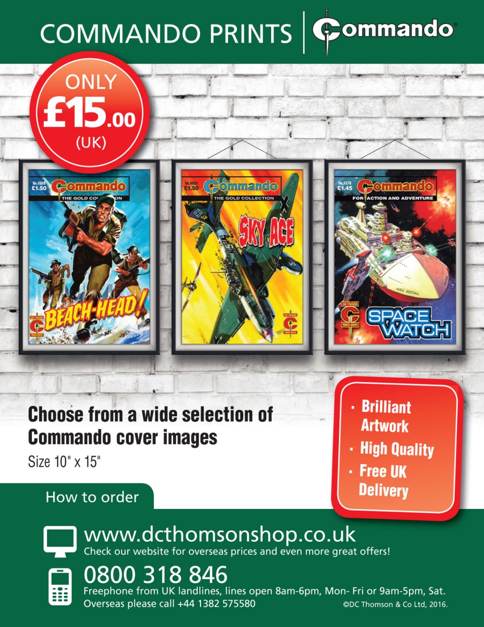 Commando Preview Pages