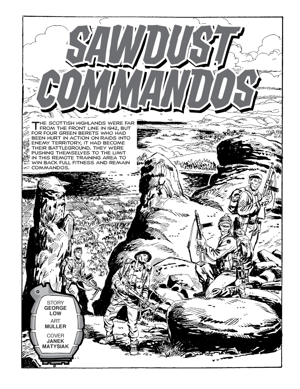 Commando Preview Pages
