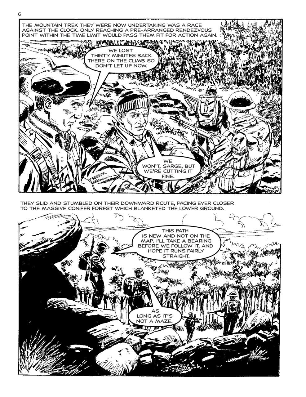 Commando Preview Pages