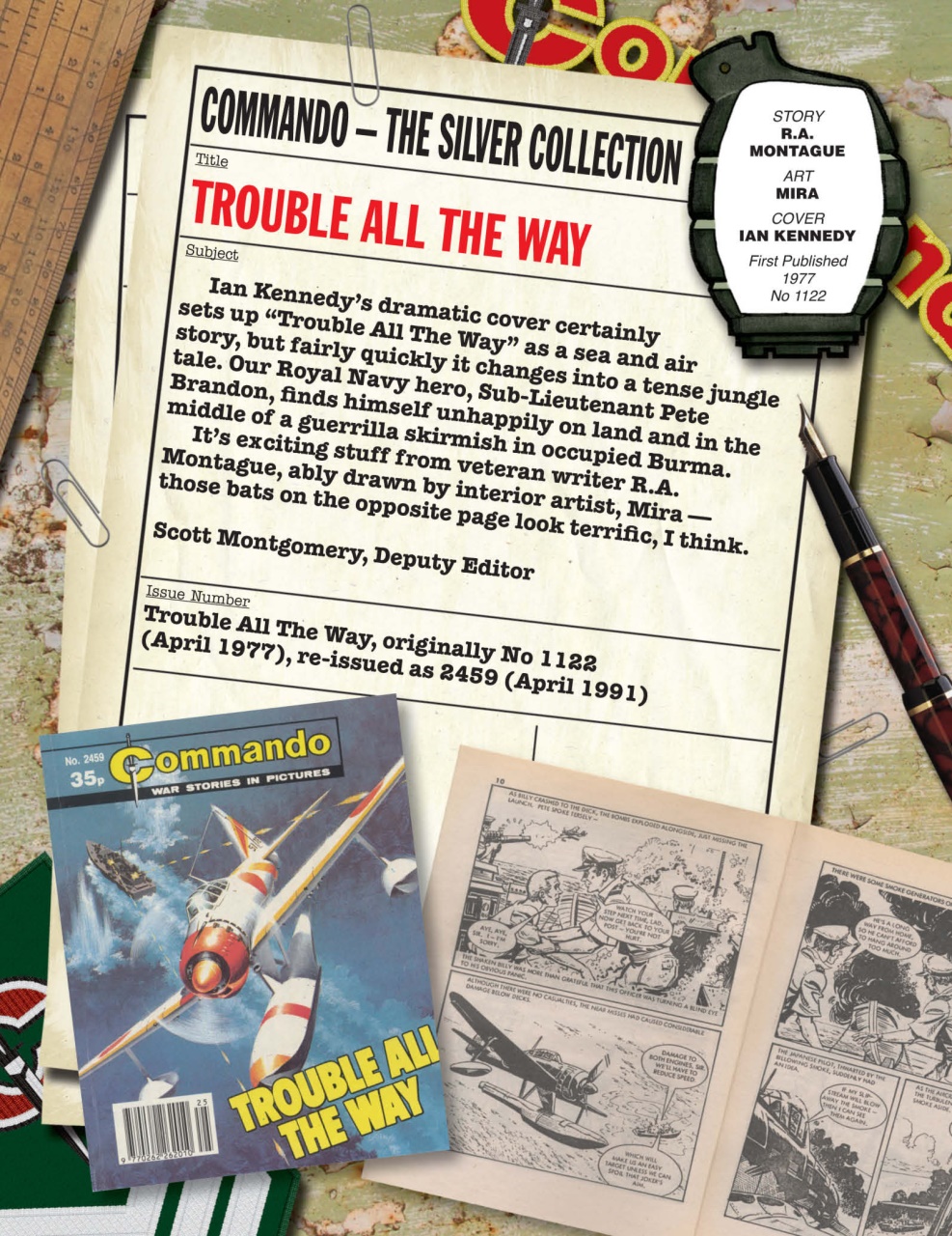 Commando Preview Pages