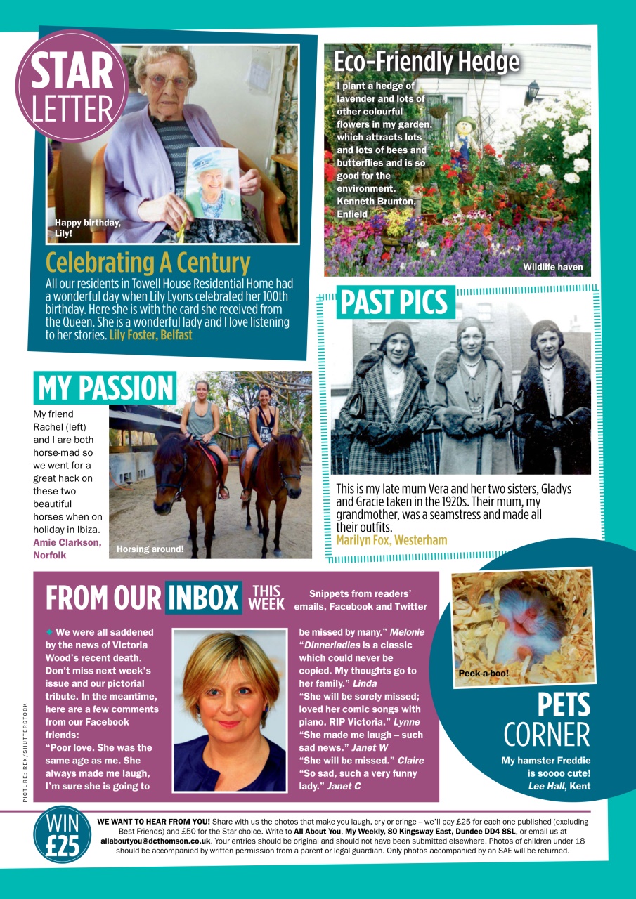 My Weekly Preview Pages