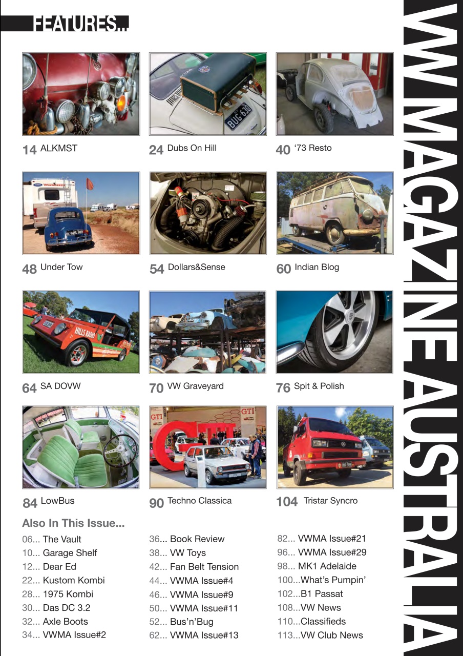 VW Magazine Australia Preview Pages