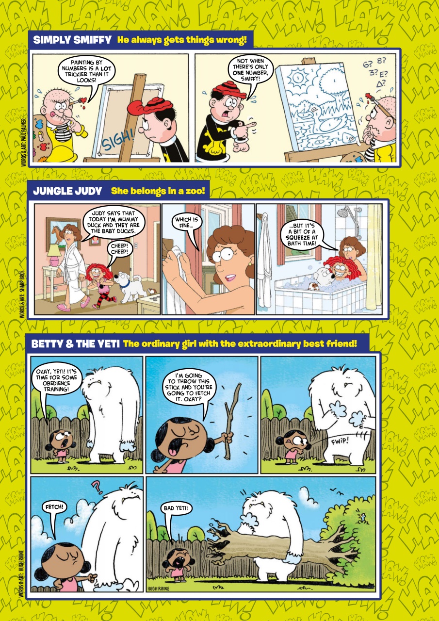 Beano Preview Pages