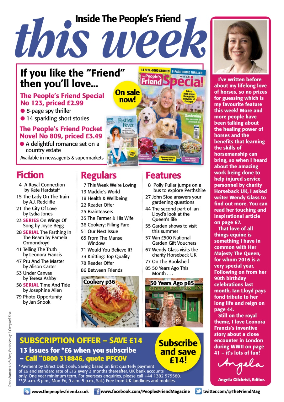 The People’s Friend Preview Pages