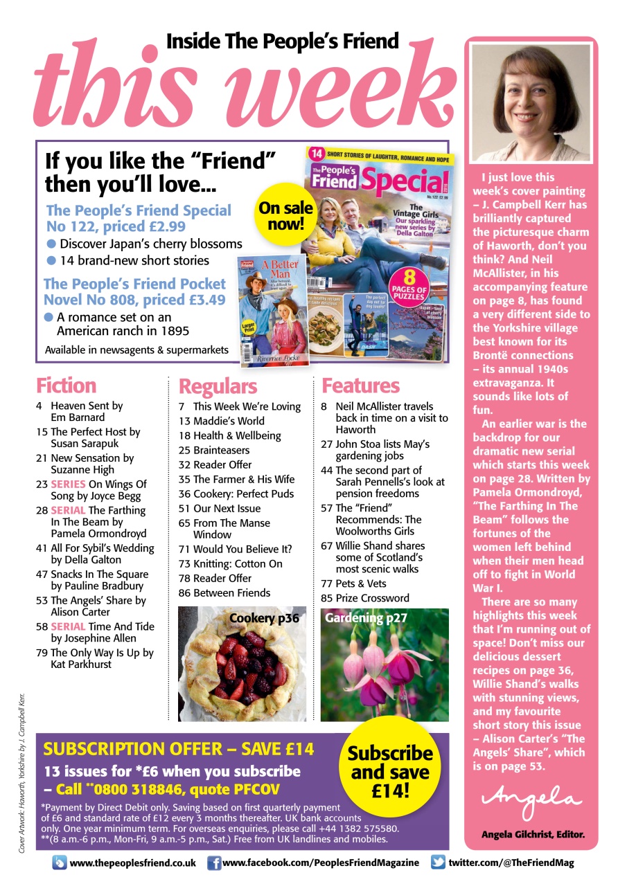 The People’s Friend Preview Pages