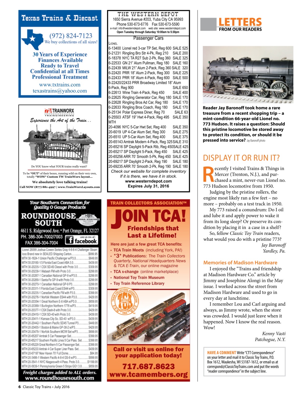 Classic Toy Trains Preview Pages