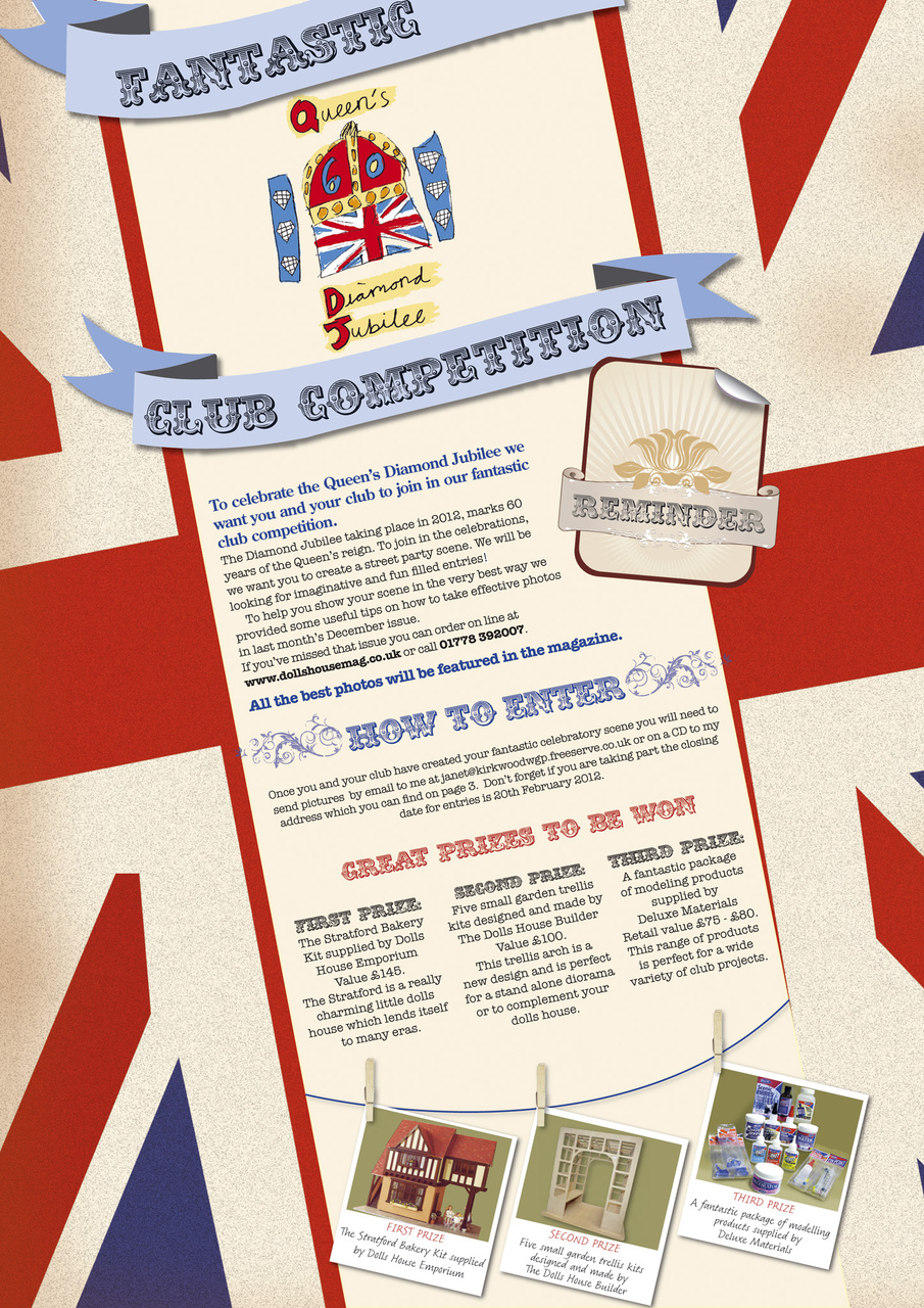 Dolls House and Miniature Scene Preview Pages