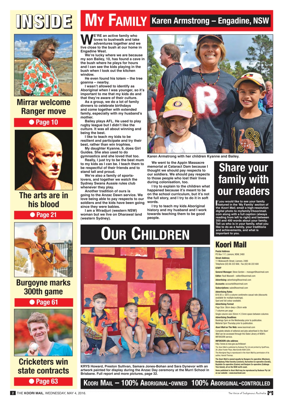 Koori Mail Preview Pages