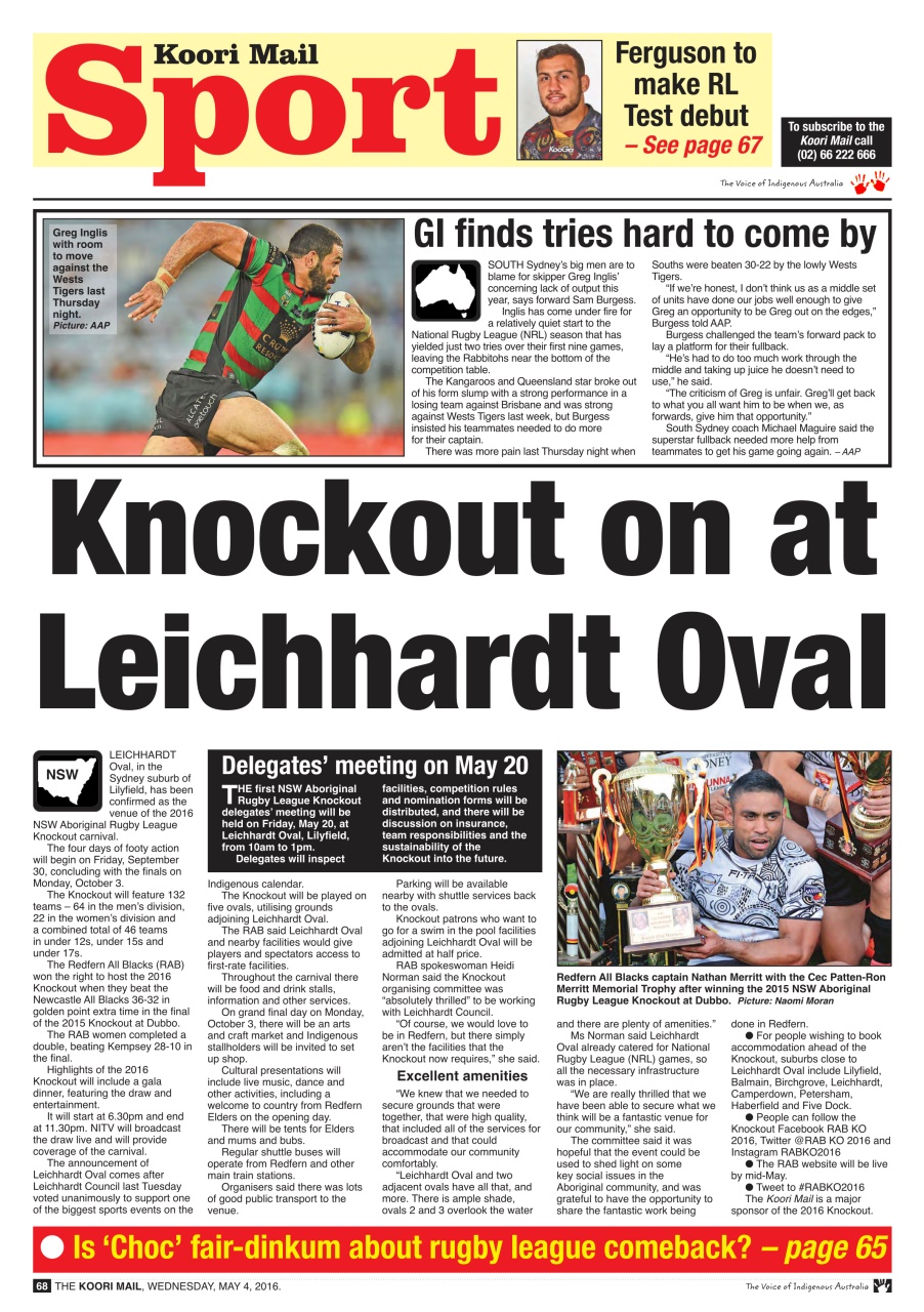 Koori Mail Preview Pages