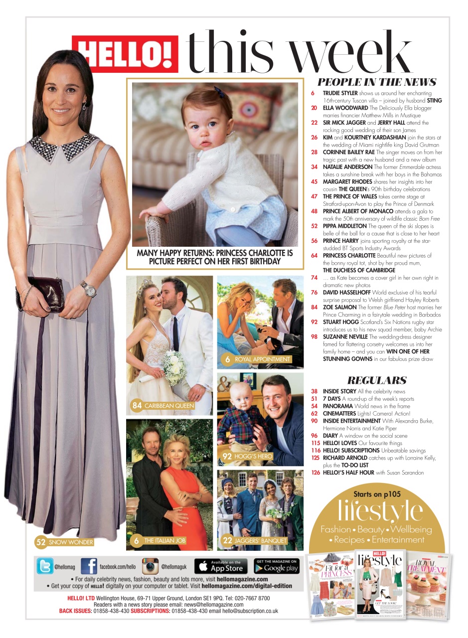 Hello! Magazine Preview Pages