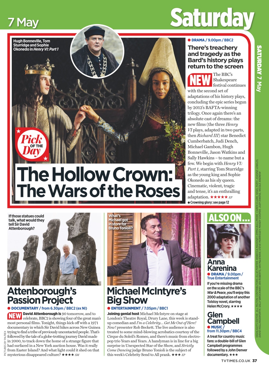 TV Times Preview Pages