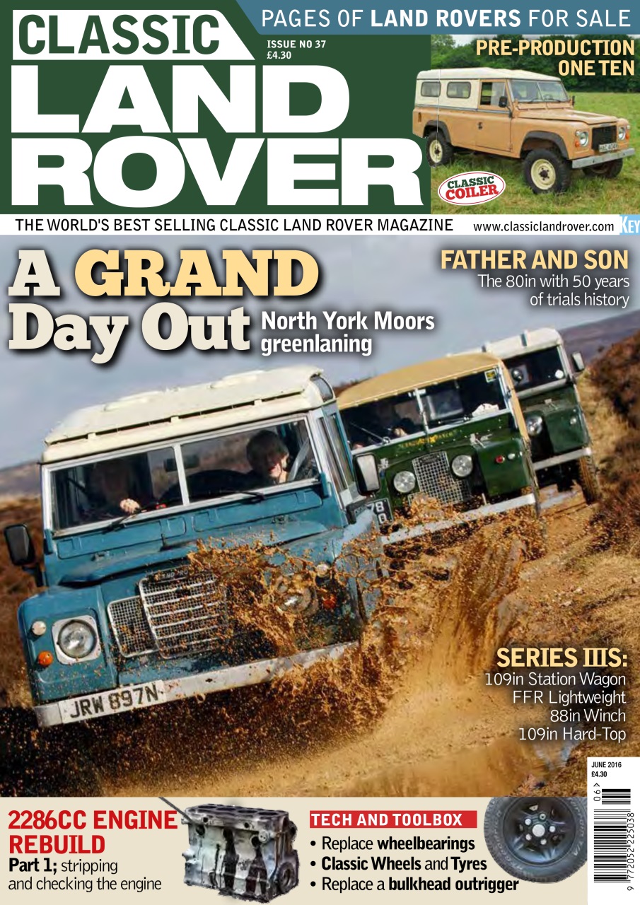 Classic Land Rover Magazine Preview Pages