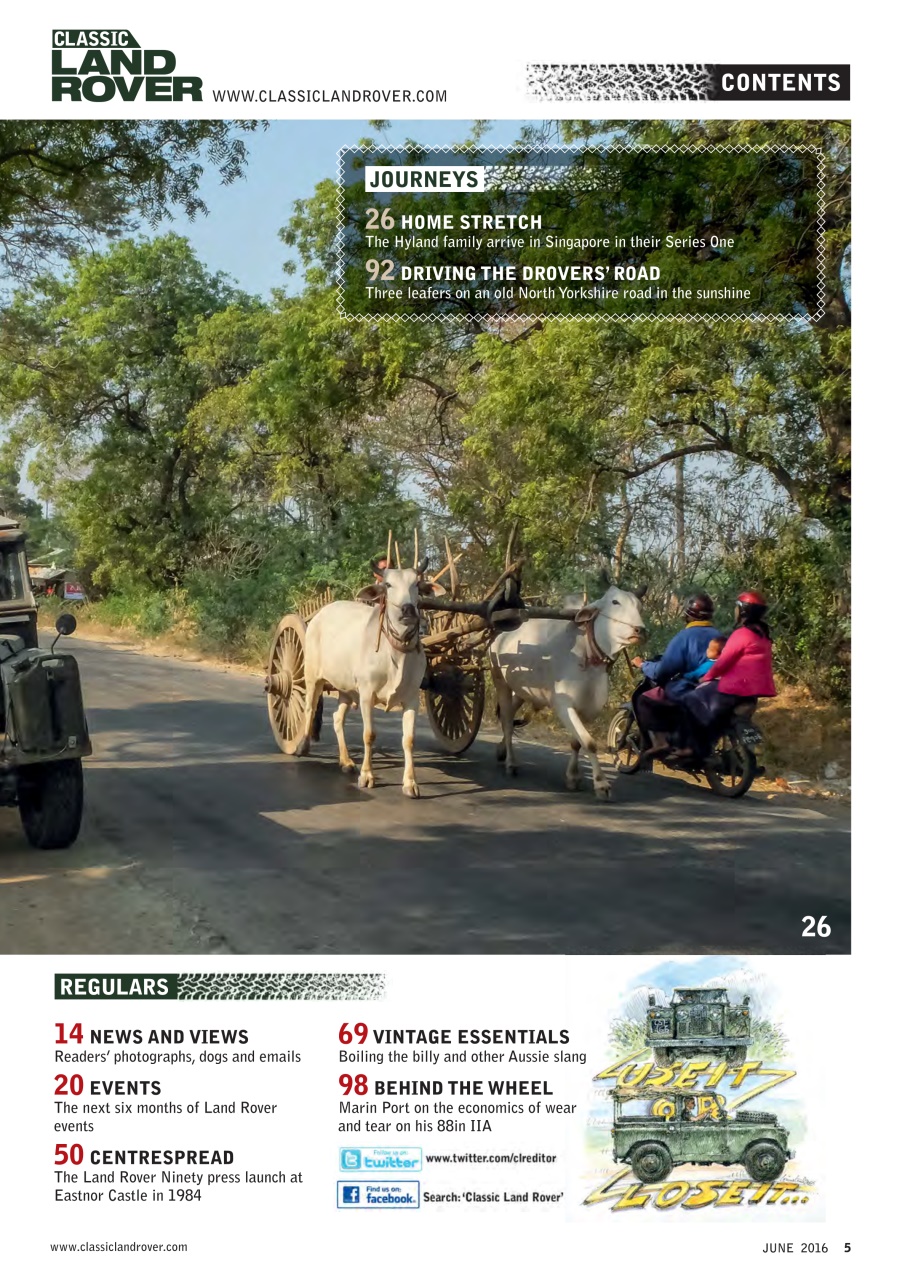Classic Land Rover Magazine Preview Pages