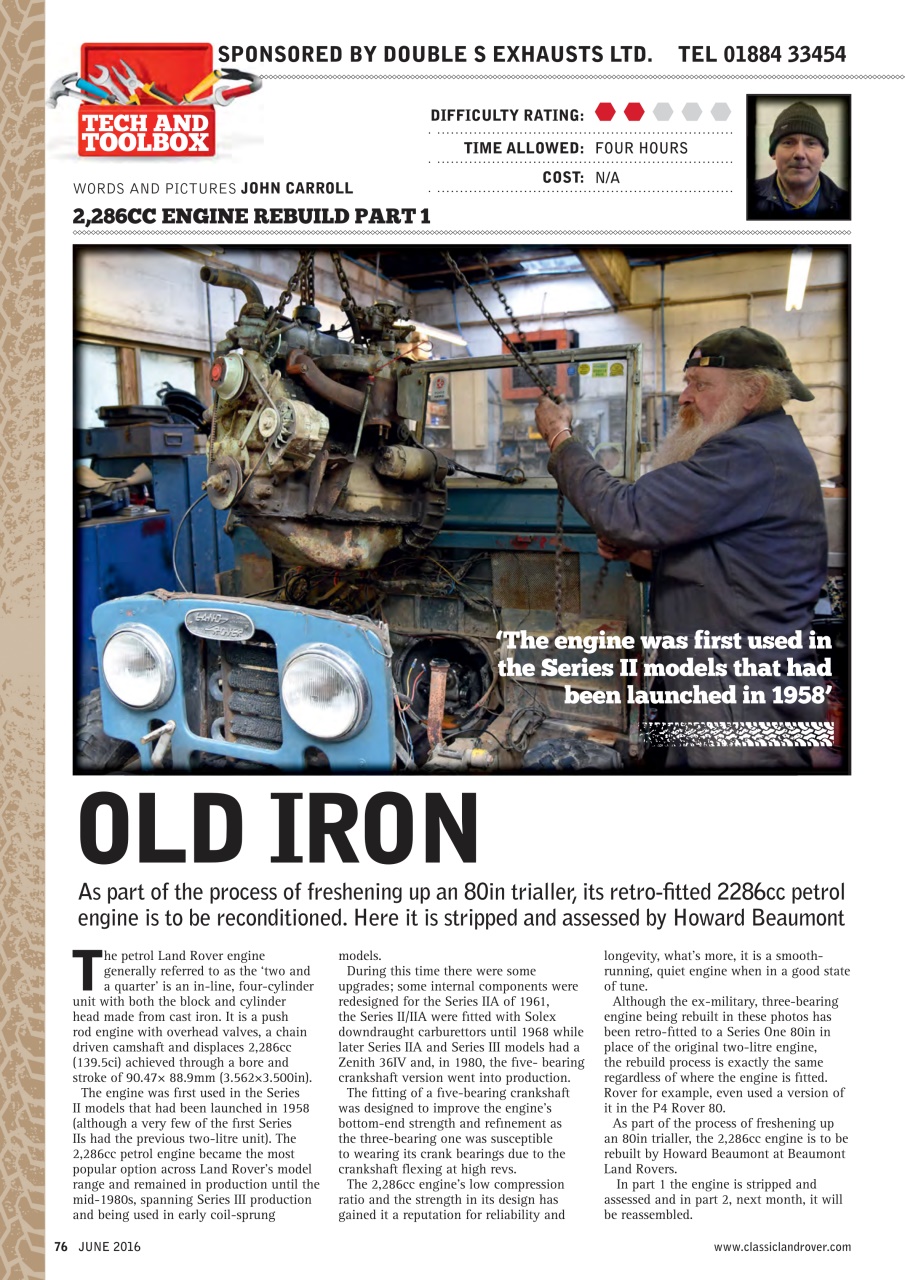 Classic Land Rover Magazine Preview Pages