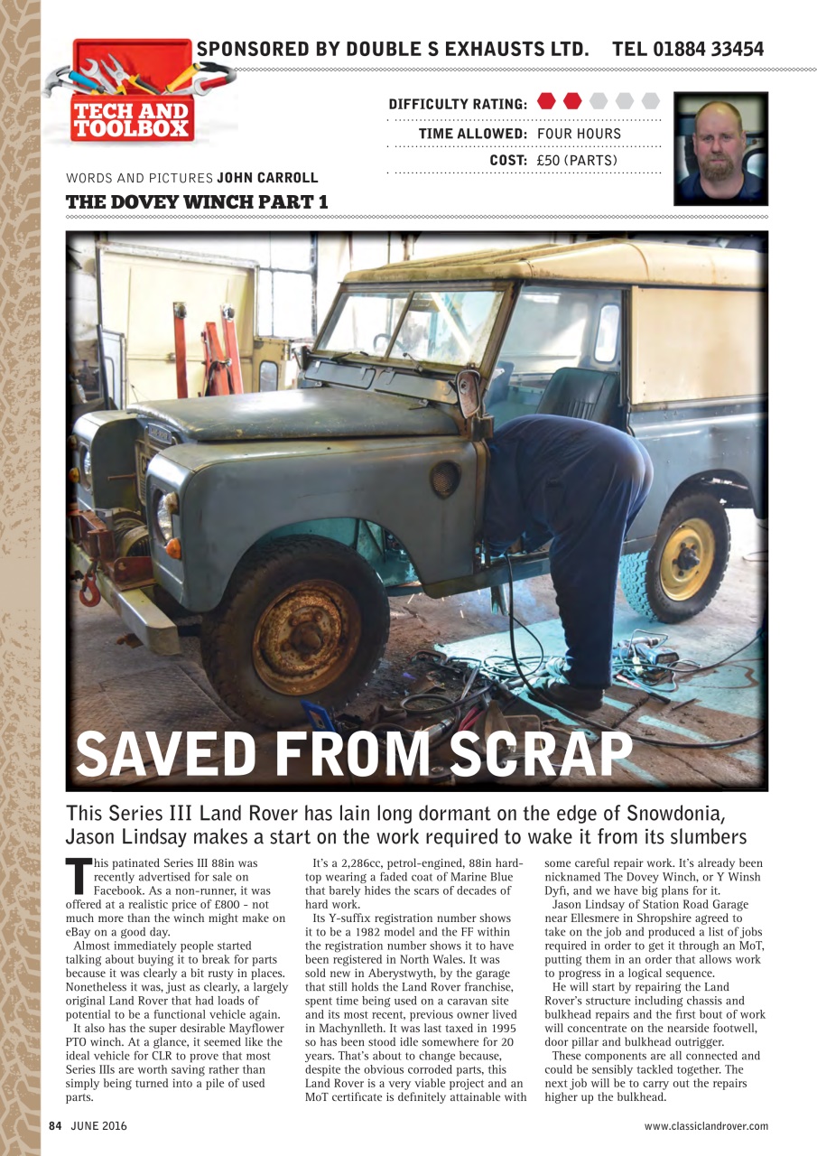 Classic Land Rover Magazine Preview Pages