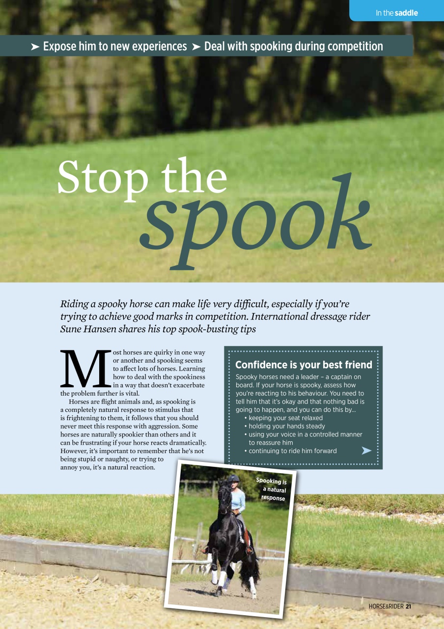 Horse&Rider Magazine - UK equestrian magazine for Horse and Rider Preview Pages