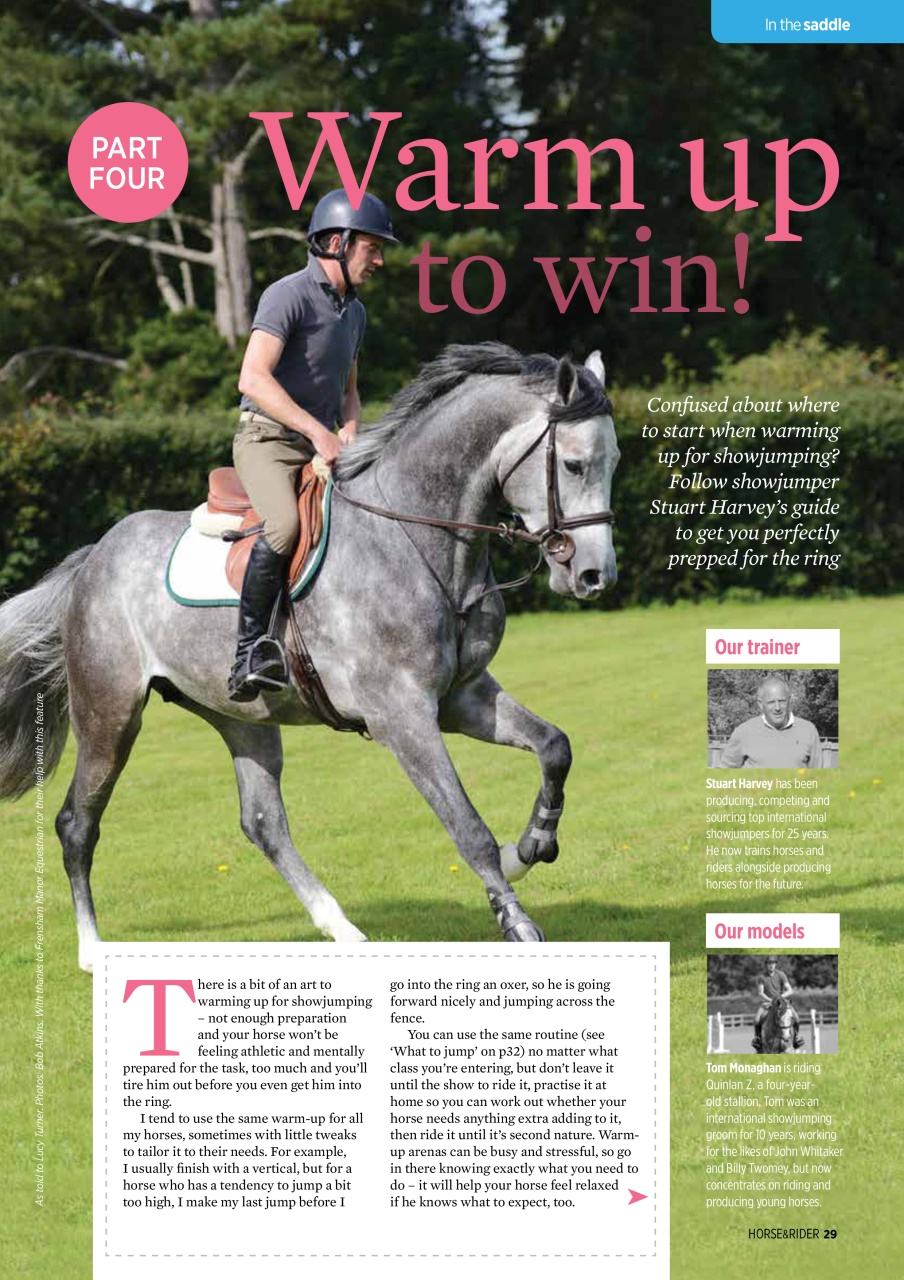 Horse&Rider Magazine - UK equestrian magazine for Horse and Rider Preview Pages