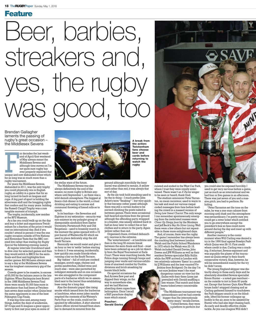 The Rugby Paper Preview Pages