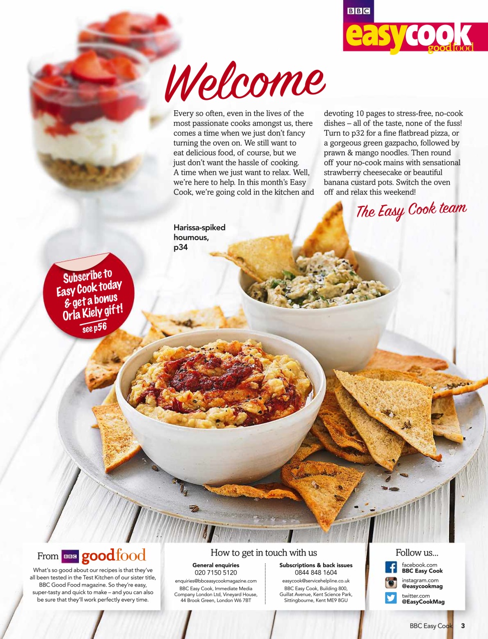 Easy Cook Magazine Preview Pages