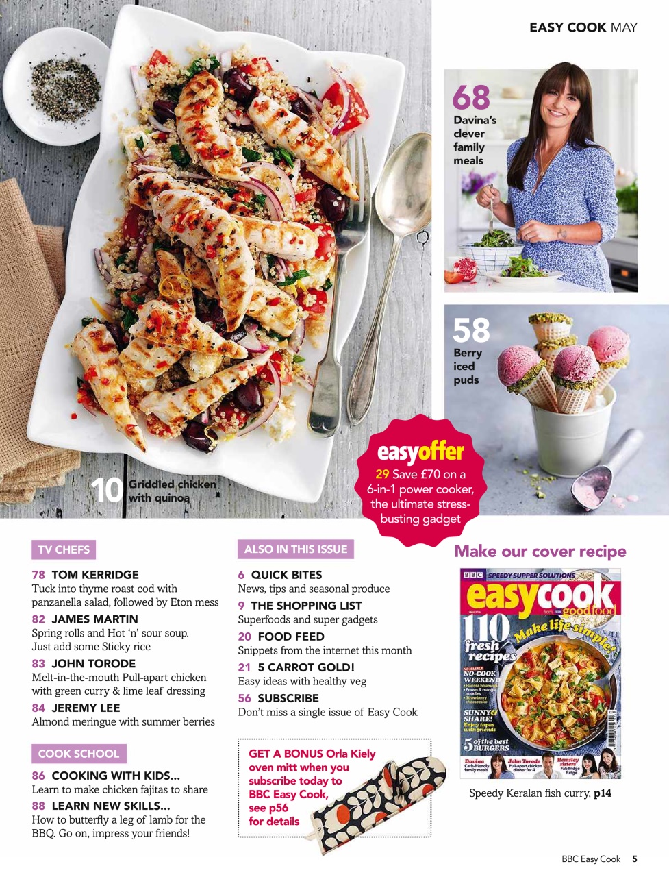 Easy Cook Magazine Preview Pages