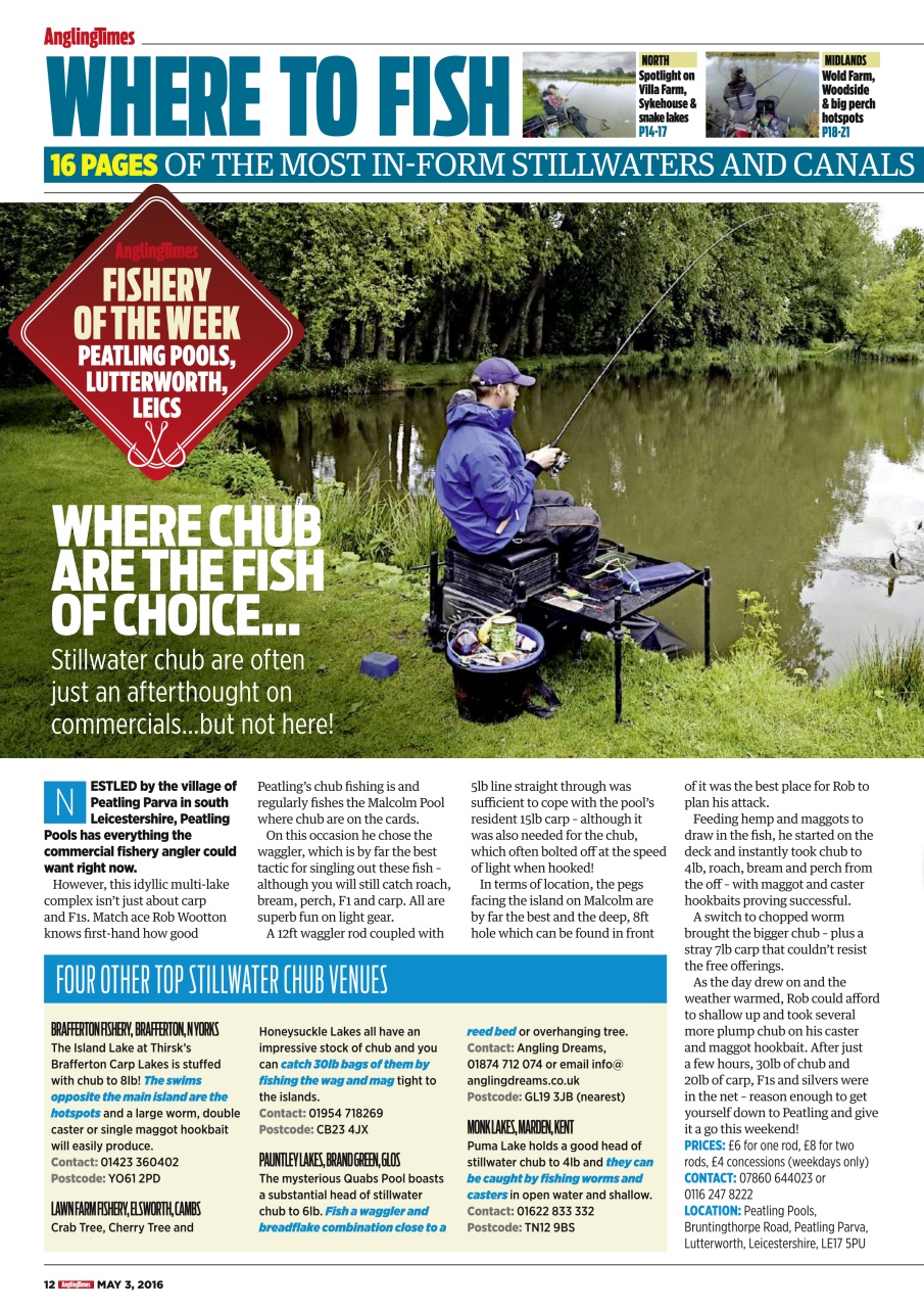 Angling Times Preview Pages